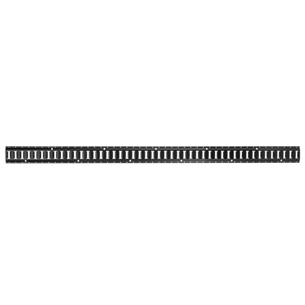 VEVOR E-Track Tie-Down Rail Kit, 4 Pack 1.3 ft E Track Rails, 2 U-Shaped Hooks, 2 Tool Holders, 2 Track Shelf Brackets, 2 Tire Holders, 2 Cable Storage Rings, 8 End Caps & 1 Bag, Fit for Vans Trailers