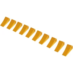 VEVOR Excavator Bucket Teeth with Pins, 10 Pack 5.79 in Bucket Tooth Set Compatible with 23 & 230 Series Excavators, Heavy Duty Bolt on Digging Buckets Teeth for Skid Steer & Mini Excavators
