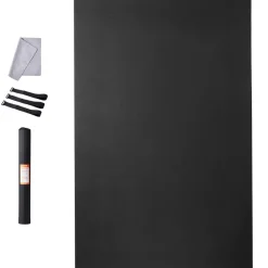 VEVOR Exercise Mat, Non Slip High Density Premium Yoga Mat, Exercise Yoga Mat for Men & Women, Fitness & Exercise Mat with Bag & Carry Strap, for All Types of Home Yoga, Pilate & Floor Workout (9x6ft)