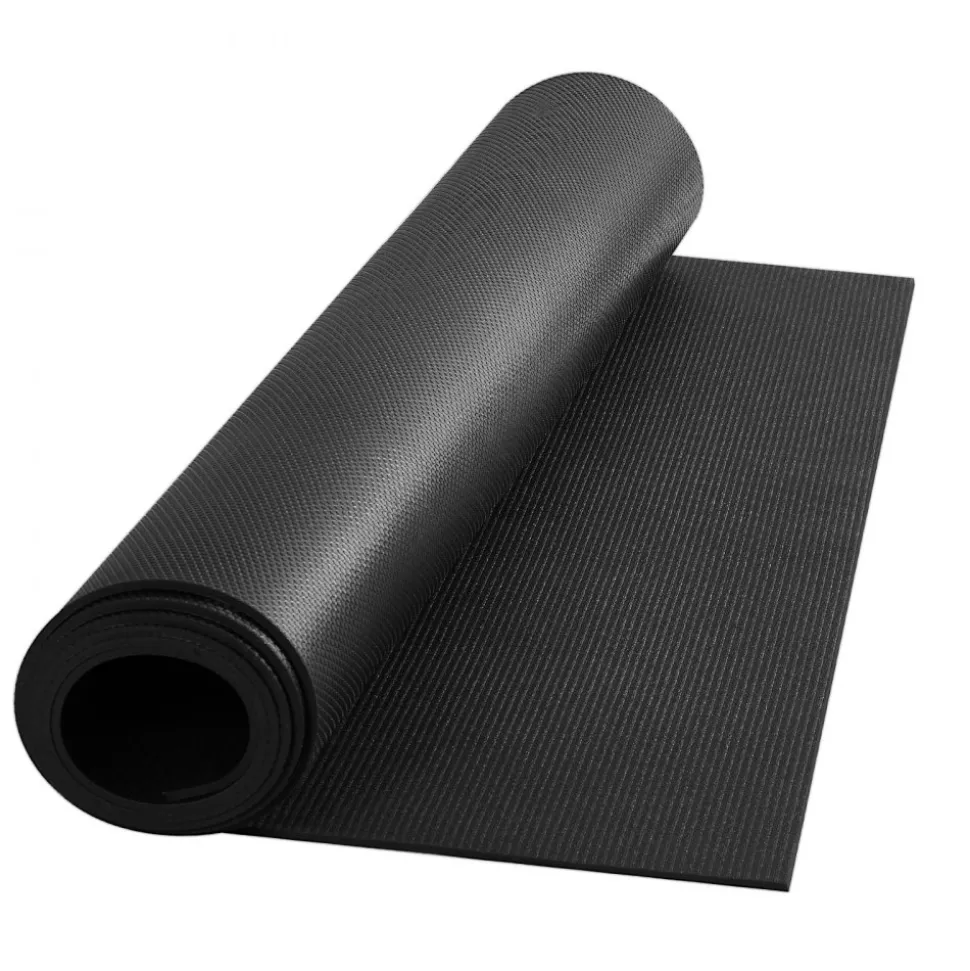 VEVOR Exercise Mat, Non Slip High Density Premium Yoga Mat, Exercise Yoga Mat for Men & Women, Fitness & Exercise Mat with Bag & Carry Strap, for All Types of Home Yoga, Pilate & Floor Workout (7x5ft)