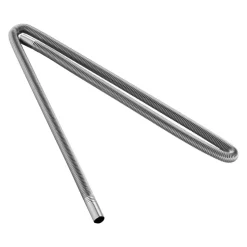VEVOR Exhaust Hose, 77.95 inch Stainless Steel Exhausts Hose, Diesel Heater Flexible Exhaust Pipe with 2 Hose Clamps, Exhausts Hoses Kit Diesel Heater Accessories for 2KW 5KW 8KW Diesels Heaters