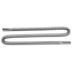 VEVOR Exhaust Hose, 58.7 inch Stainless Steel Exhausts Hose, Diesel Heater Flexible Exhaust Pipe with 2 Hose Clamps, Exhausts Hoses Kit Diesel Heater Accessories for 2KW 5KW 8KW Diesels Heaters