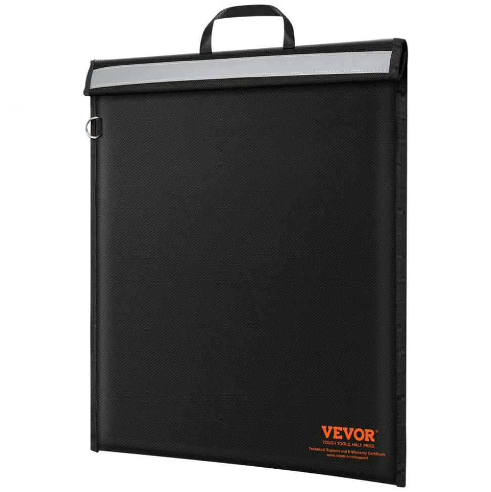 VEVOR Faraday Bag, 4 Pack Faraday Pouch Set for Laptop(16.9x15"), Tablet(13x10.2"), Phone(7.87x4.7") & Radio(10.6x7.8"), Fireproof Signal Blocking Holder Faraday Pouch for Anti-Theft & Anti-Hacking