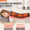 VEVOR Far Infrared Heating Pad, 12" x 24" Weighted Heating Pad with Far Infrared Therapy, 4 Temperature Settings, 2-hour Auto-off, Electric Heating Pad for Back Neck Shoulder Abdomen Pain Relief