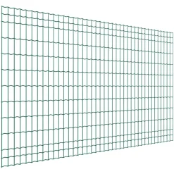 VEVOR Farm Fence, 47 x 984 in, 2 x 4 in Mesh 2.1mm Galvanized Steel Wire Fencing for Cattle, Hog & Sheep, Heavy Duty Vinyl Coated Livestock Fence for Animal Enclosures, Cage Wire, Garden Fences, Green
