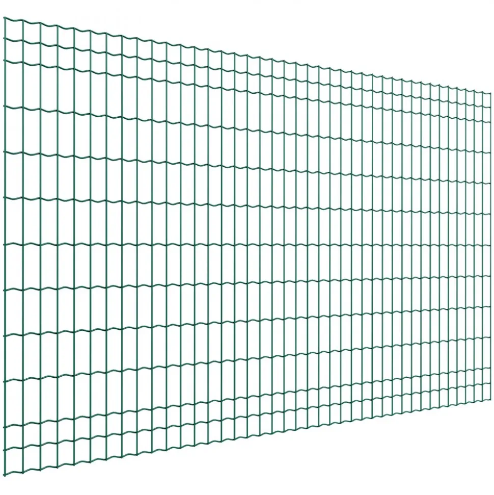 VEVOR Farm Fence, 47 x 984 in, 2 x 4 in Mesh 2.1mm Galvanized Steel Wire Fencing for Cattle, Hog & Sheep, Heavy Duty Vinyl Coated Livestock Fence for Animal Enclosures, Cage Wire, Garden Fences, Green