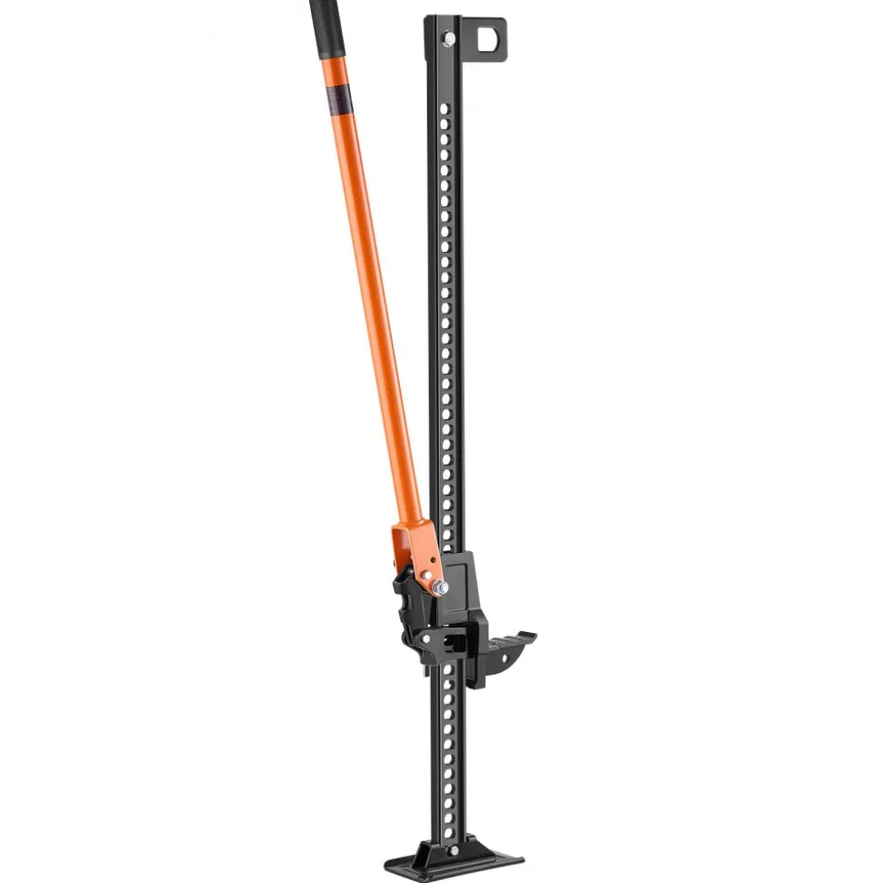 VEVOR Farm Jack, 48" Utility High Lift Farm Jack, 3.18 Ton (7,000 lbs) Capacity Ratcheting Off Road Utility Jacks, Heavy-Duty Lift Jacks with 5.12"-42.5" Lifting Range for Tractor, Truck, SUV