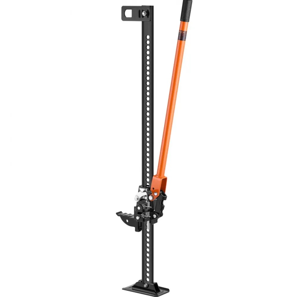 VEVOR Farm Jack, 48" Utility High Lift Farm Jack, 3.18 Ton (7,000 lbs) Capacity Ratcheting Off Road Utility Jacks, Heavy-Duty Lift Jacks with 5.12"-42.5" Lifting Range for Tractor, Truck, SUV