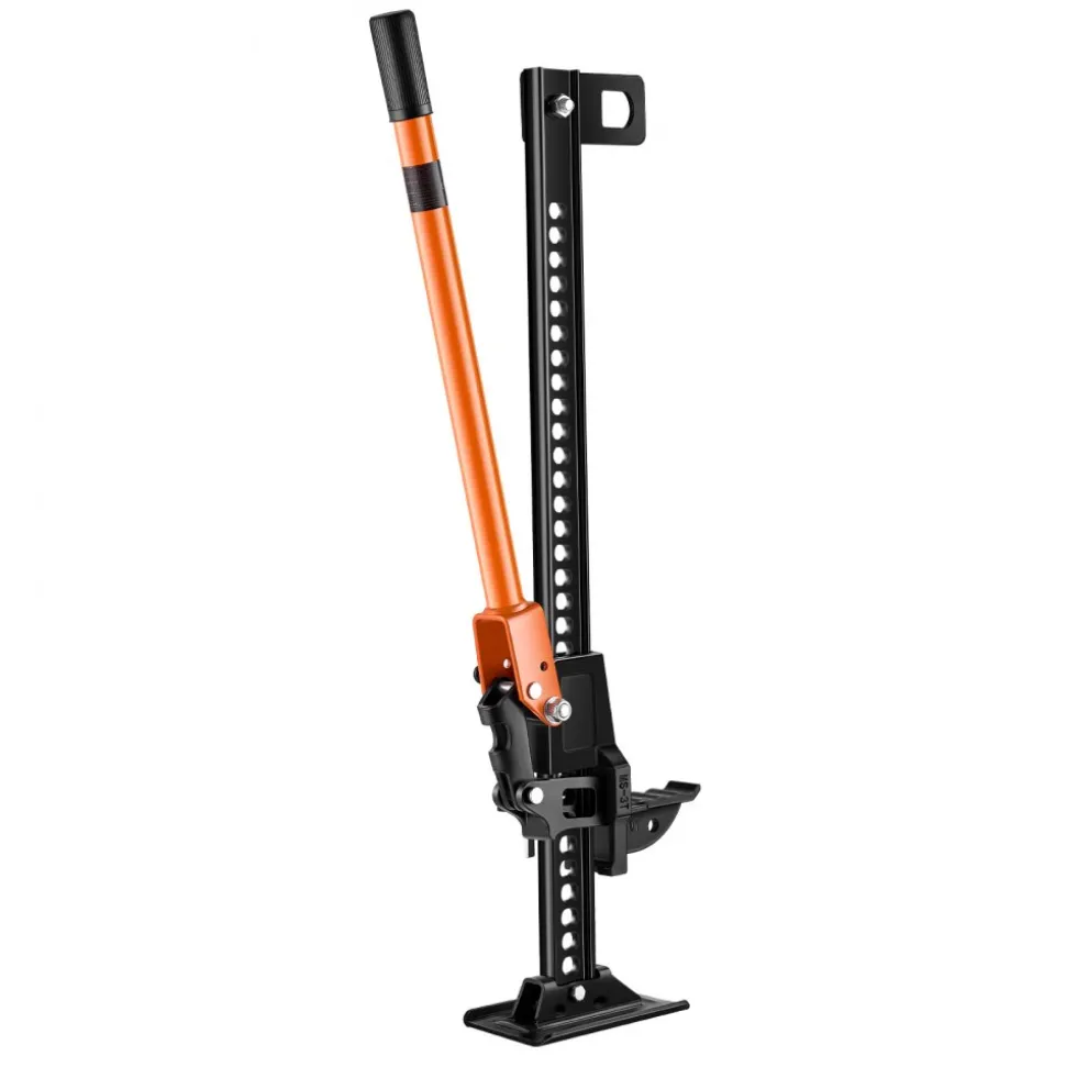 VEVOR Farm Jack, 33" Utility High Lift Farm Jack, 3.18 Ton (7,000 lbs) Capacity Ratcheting Off Road Utility Jacks, Heavy-Duty Lift Jacks with 5.12"-28" Lifting Range for Tractor, Truck, SUV