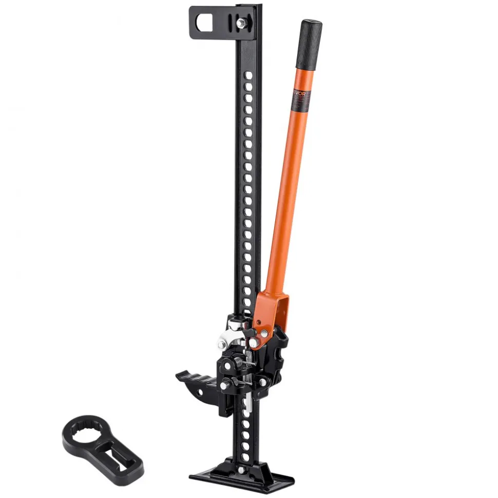VEVOR Farm Jack, 36" Utility High Lift Farm Jack, 3.18 Ton (7,000 lbs) Capacity Ratcheting Off Road Utility Jacks, Heavy-Duty Lift Jacks with 5.12"-30.3" Lifting Range for Tractor, Truck, SUV