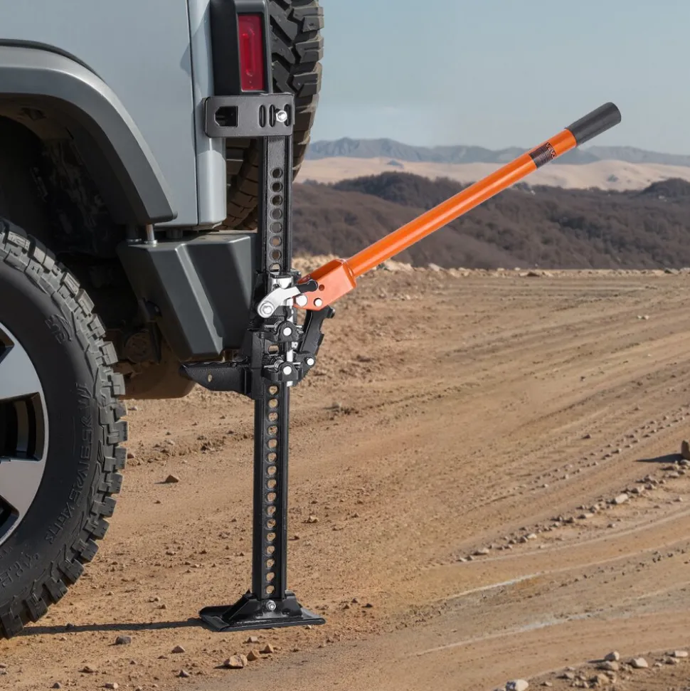 VEVOR Farm Jack, 36" Utility High Lift Farm Jack, 3.18 Ton (7,000 lbs) Capacity Ratcheting Off Road Utility Jacks, Heavy-Duty Lift Jacks with 5.12"-30.3" Lifting Range for Tractor, Truck, SUV