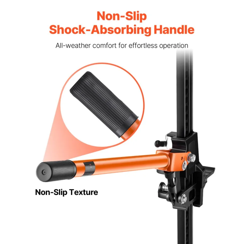 VEVOR Farm Jack, 36" Utility High Lift Farm Jack, 3.18 Ton (7,000 lbs) Capacity Ratcheting Off Road Utility Jacks, Heavy-Duty Lift Jacks with 5.12"-30.3" Lifting Range for Tractor, Truck, SUV