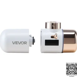 VEVOR Faucet Filter Replacement, 2-Pack Water-Filter Cartridge, 6-Layer High-Efficiency Filtration, 3-Month Value and 211 Gallon Long Lifespan / Filter, Compatible with Model 8627 Filtration System
