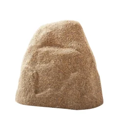 VEVOR Faux Rock Cover, Outdoor Fake Rock Well Pump Cover, Realistic Natural Texture, Lightweight & Weather-Resistant Artificial Boulder for Landscaping Garden Yard Décor, Sandy Brown, Small Size