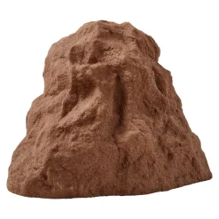 VEVOR Faux Rock Cover, Outdoor Fake Rock Well Pump Cover, Realistic Natural Texture, Lightweight & Weather-Resistant Polyresin Artificial Boulder for Landscaping Garden Yard Décor, Brown, Small Size