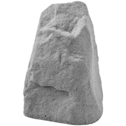 VEVOR Faux Rock Cover, Outdoor Fake Landscape Rock Well Pump Cover, Realistic Appearance & Seamless Design, Lightweight & Weather-Resistant Artificial Boulder for Garden Yard Décor, Grey, Medium Size