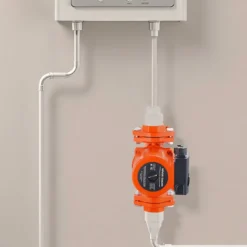 VEVOR F-0011-BF4-J Cast Iron Circulator Pump, 33 GPM, AC 120V 33 ft Hot Water Recirculating Circulation Pump, 1-1/4 in Flange Connection, 3-Speed Adjustment, Quiet Operation, for Home Heating System