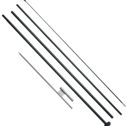 VEVOR Feather Flag Pole Kit, Swooper Flag Pole Set 16.3 ft, Sign Flag Poles for Business Advertising Flags Outdoor, with A Ground Stake and Carrying Bag (Flag Not Included)