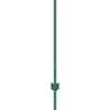 VEVOR 4 Feet Fence Post, 10 Pack U-Channel Heavy Duty Metal Fence Posts, Sturdy Steel Fence Stakes for Garden Yard, Lawn, Farms and Outdoor Wire Fencing, Green