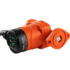 VEVOR F-E007-1F1 High Efficiency Circulator Pump, 16 GPM, 120V 20 ft Cast Iron Hot Water Recirculating Circulation Pump, 1 in Flange Connection, Check Valve, Quiet Operation, for Home Heating System