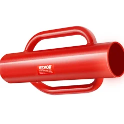 VEVOR Fence Post Driver with Handles, 2.7 in Inner Diameter T Post Pole Pounder, 14LB Heavy Duty Carbon Steel Hand Post Rammer, Farm Fencing Hole Digger for U Channel, Sign Pole, Wooden Post, Red