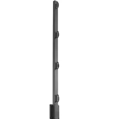 VEVOR Fence Post Extender, 12 Packs 32.1 in Barbed Wire Arm, Sturdy Steel Fence Height Extender, Flat or Surface Mounted Barbed Wire Extension Arms, Protect Privacy and Prevent Pets Jumping Off