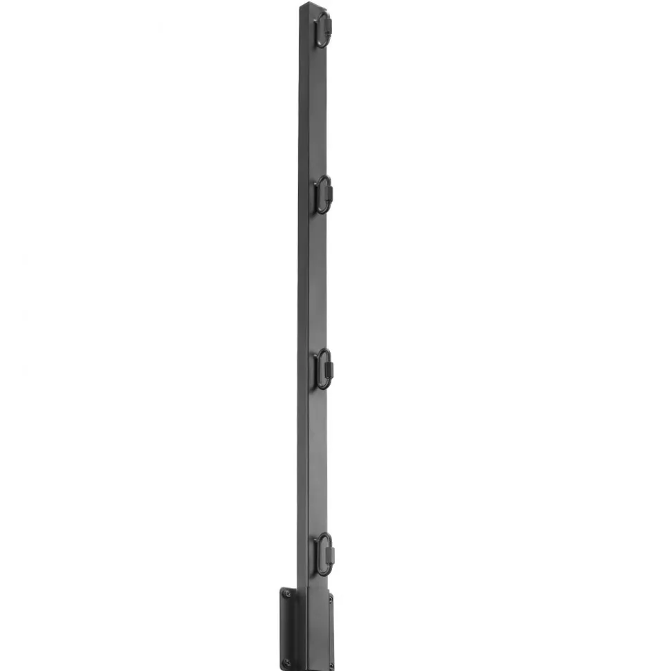 VEVOR Fence Post Extender, 12 Packs 32.1 in Barbed Wire Arm, Sturdy Steel Fence Height Extender, Flat or Surface Mounted Barbed Wire Extension Arms, Protect Privacy and Prevent Pets Jumping Off