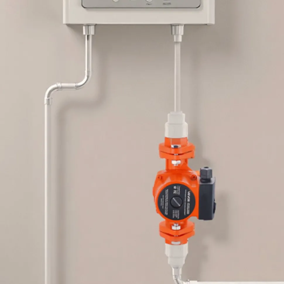 VEVOR F-007-F5-71FC Cast Iron Circulator Pump, 23 GPM, AC 120V 16 ft Hot Water Recirculating Circulation Pump, 1-Inch Flange Connection, 3-Speed Adjustment, Quiet Operation, for Home Heating System