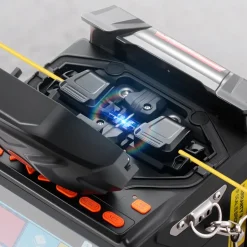 VEVOR Fiber Fusion Splicer 6 Motors, Core & Clad Alignment Fibers Optic Splicer with 6s Fast Splicing and 13s Heating, 5