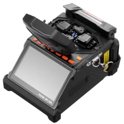 VEVOR Fiber Fusion Splicer 6 Motors, Core & Clad Alignment Fibers Optic Splicer with 6s Fast Splicing and 13s Heating, 5