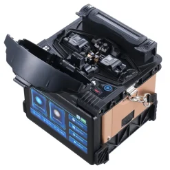 VEVOR Fiber Fusion Splicer 4 Motors, Clad Alignment Fiber Optic Splicer 6s Splicing & 13s Heating, Fiber Splicer Machine with 5