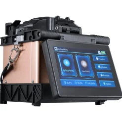 VEVOR Fiber Fusion Splicer 4 Motors, Clad Alignment Fiber Optic Splicer 6s Splicing & 13s Heating, Fiber Splicer Machine with 5