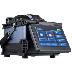 VEVOR Fiber Fusion Splicer 6-Motor, Core Alignment Fiber Optic Splicer 6s Splicing & 13s Heating, Fiber Splicer Machine with 5