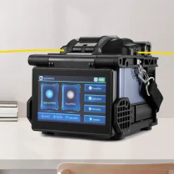 VEVOR Fiber Fusion Splicer 6-Motor, Core Alignment Fiber Optic Splicer 6s Splicing & 13s Heating, Fiber Splicer Machine with 5