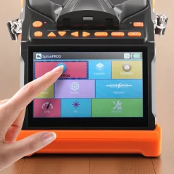 VEVOR Fiber Fusion Splicer 6 Motors, Core & Clad Alignment Fibers Optic Splicer with 6s Fast Splicing and 13s Heating, 5