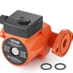 VEVOR 007-F5-7IFC Hot Water Recirculating Pump, 110V, 70W 23 GPM Hot Water Circulation Pump, 1