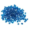 VEVOR Fire Glass, 20 LBS / 9 KG High-Temperature Resistant Fireplace Rocks, 1 Inch / 25.4 mm Reflective Firepit Glass Diamond Beads, High Luster Stone Landscaping for Fire Pit Table, Caribbean Blue