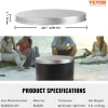 VEVOR Fire Pit Cover Lid, 20" Portable Firepit Spark Screen,Stainless Steel Steel Metal Cover, Easy-Opening Outdoor Wood Burning and Camping Stove Accessory, for Outdoor Patio Fire Pits Backyard
