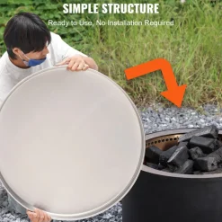 VEVOR Fire Pit Cover Lid, 20