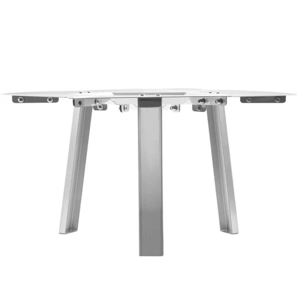 VEVOR Fire Pit Heat Deflector for Solo Stove Ranger, 20 inch Round for Wood Burning Fire Pit, 304 Stainless Steel Heat Diffuser, Detachable Burner Cover Camping Accessories