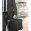 VEVOR Fireproof Document Box, 1832 ℉ Heat Insulated Fireproof & Waterproof Box with Lock, Portable Multi-Layer Home Office Travel File Storage Organizer, for Passports, Important Documents, Files