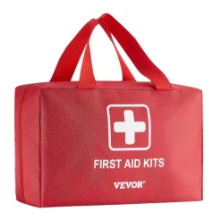VEVOR First Aid Kit, 500 Pieces, 600D Nylon Large Survival First Aid Bag, Emergency Medical Supplies, for Home, Car, Office, Travel, Camping, Truck, Hiking, Sports, Vehicle and Outdoor Emergencies