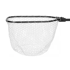 VEVOR Fishing Net, Foldable Landing Nets with Telescopic Handle, Portable Lightweight and Stronger 6063 Aluminum Fish Gear, Soft Silicone Fish-Friendly Mesh, for Kayak, Boat, Bank, Pond, Gifts for Men