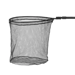 VEVOR Fishing Net, Landing Nets with Telescopic Handle, Portable Lightweight Stronger 6063 Aluminum Fish Gear, Nylon Covered PVC, Durable and Fish-friendly, 26 inch Net Opening for Saltwater Bait Fish