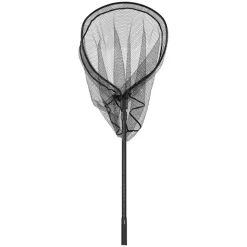 VEVOR Fishing Net, Landing Nets with Telescopic Handle, Portable Lightweight Stronger 6063 Aluminum Fish Gear, Nylon Covered PVC, Durable and Fish-friendly, 26 inch Net Opening for Saltwater Bait Fish