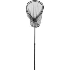 VEVOR Fishing Net, Landing Nets with Telescopic Handle, Portable Lightweight Stronger 6063 Aluminum Fish Gear, Nylon Covered PVC, Durable and Fish-friendly, 26 inch Net Opening for Saltwater Bait Fish