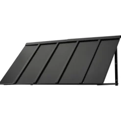 VEVOR Fixed Metal Awning 56 x 24 in, Window Awning Door Canopy, Stable Triangle Steel Frame Awnings for Doors Exterior Rain, and Snow Sunlight Protection for Door Entrance, Windows, Porches, Balconies