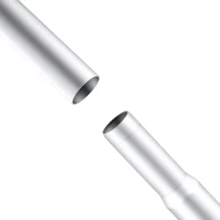 VEVOR Flag Pole, 25ft Heavy Duty Sectional Flagpole Kit for Outside House In Ground, Extra Thick Outdoor Aluminum Flagpole Kit with 3x5 American Flag for Yard, Residential or Commercial Use, Silver