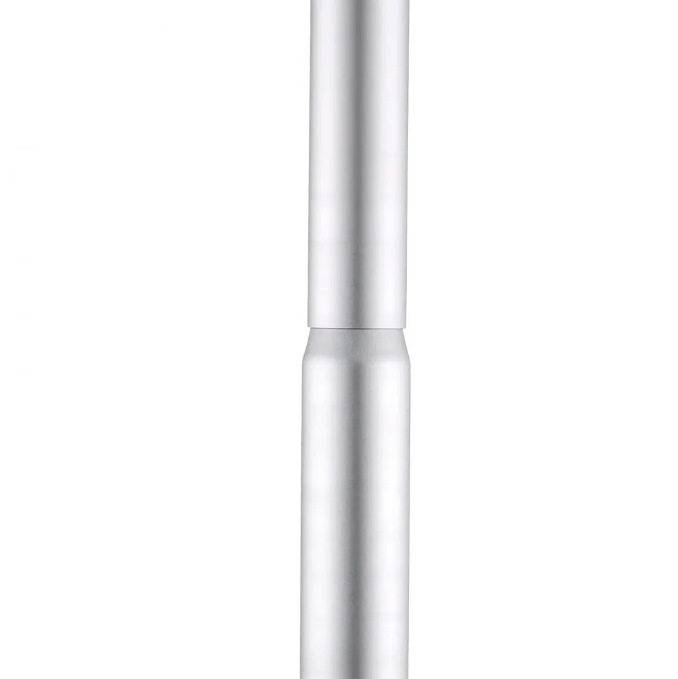 VEVOR Flag Pole, 25ft Heavy Duty Sectional Flagpole Kit with 136 LED Solar Light for Outside House In Ground, Outdoor Aluminum Flagpole with 3x5 American Flag for Yard, Residential, Commercial, Silver