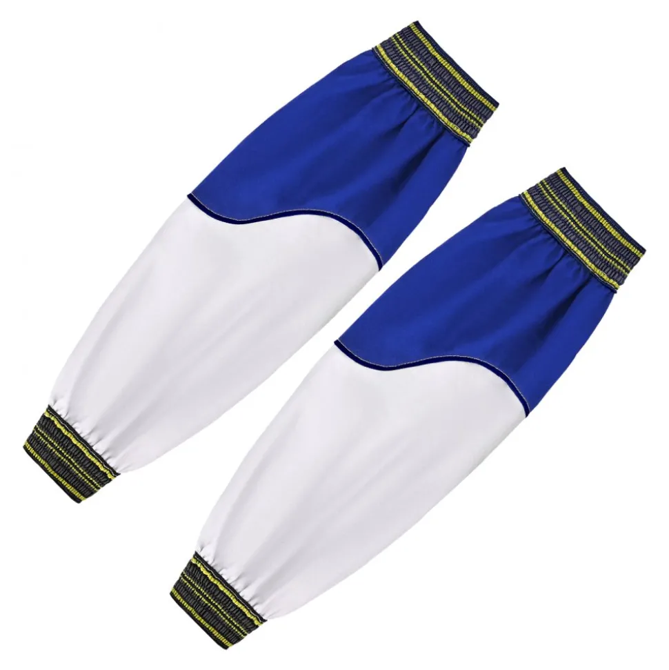 VEVOR Flame Resistant Welding Sleeves, Heavy Duty Sheepskin & FR Cotton Arm Protection Sleeves for Men Women, Heat Resistant with Elastic Cuffs for Welding, Woodworking, Blacksmithing